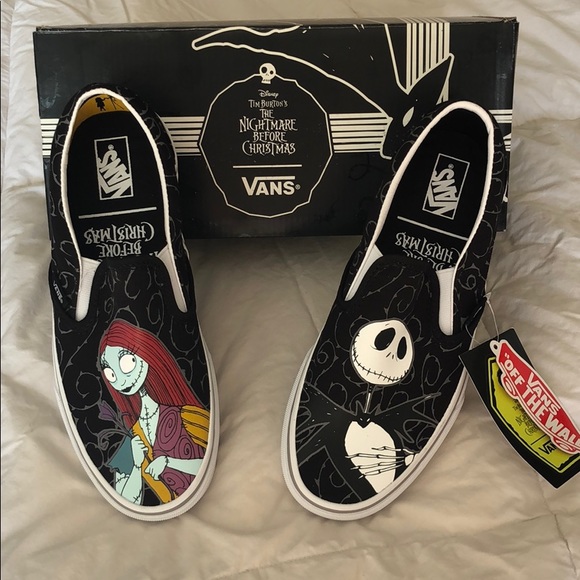 nightmare before christmas vans size 8